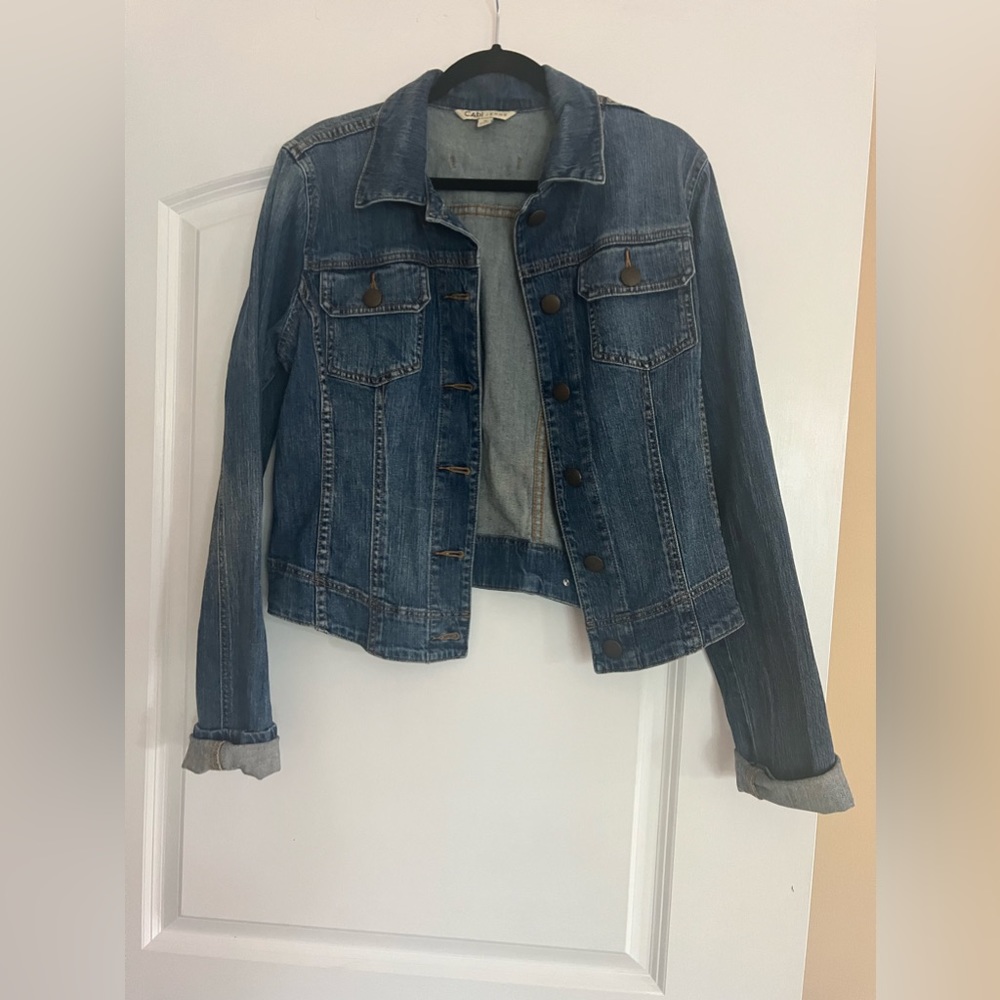 Women’s CAbi Jean jacket M like new